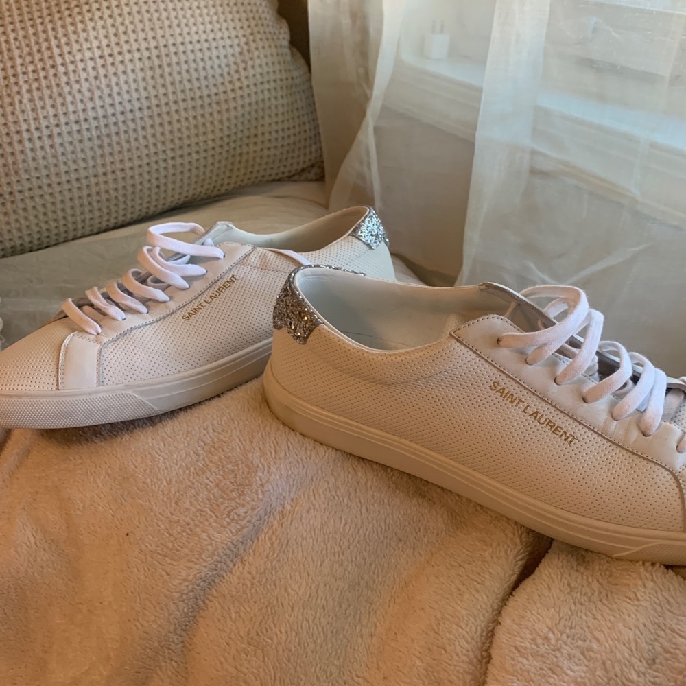 Saint Laurent white sneaker size 41